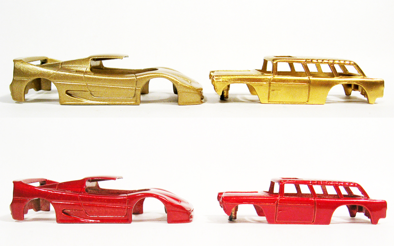 Illustration for article titled Gold Base Coat w/Candy Red